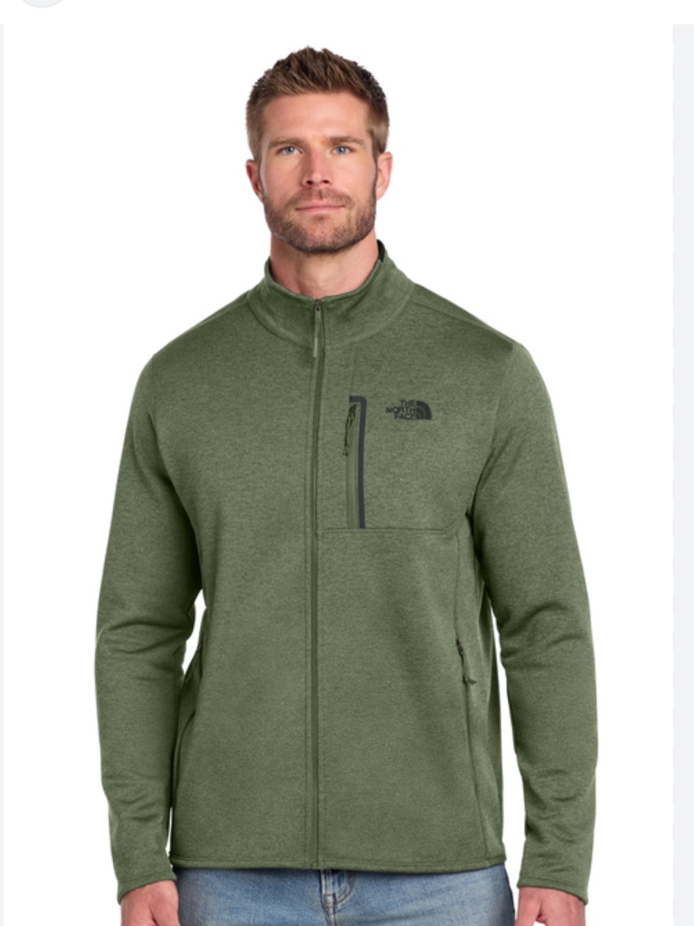 The North Face Men's Canyonlands Full-Zip Jacket - Four Leaf Clover Green XL